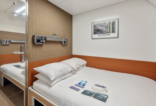 Interior of Caledonian Double En-Suite room