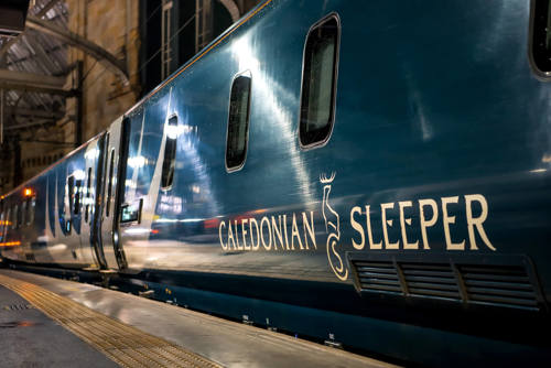 Caledonian Sleeper at Glasgow Central