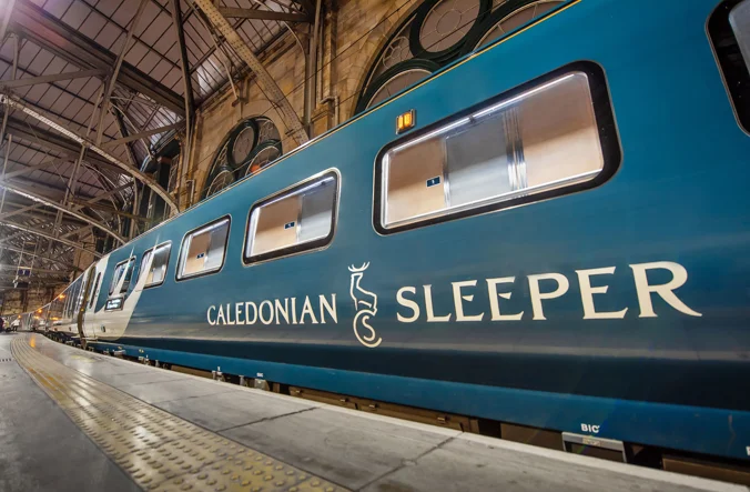 Caledonian Sleeper at Glasgow Central