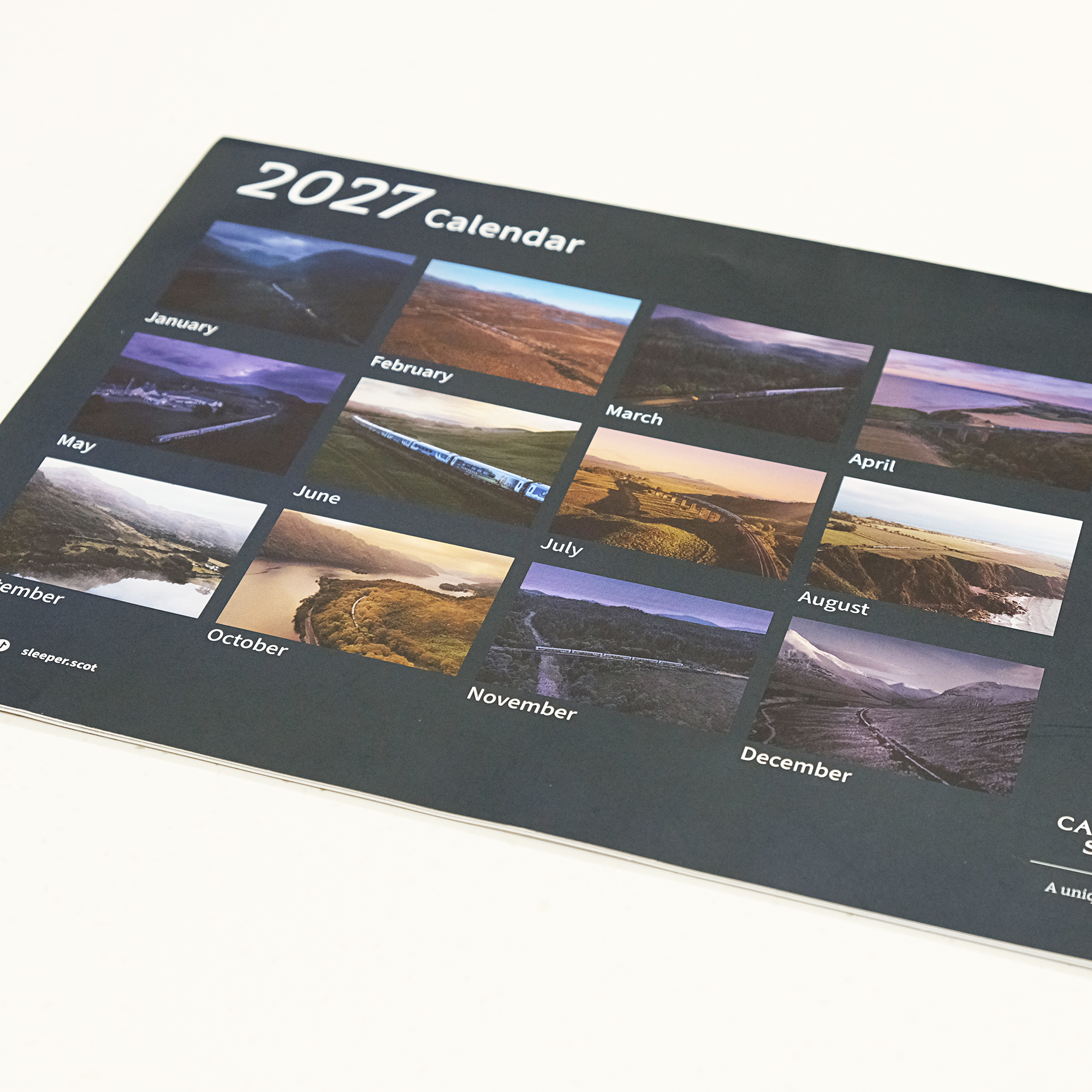 2027 Caledonian Sleeper Calendar